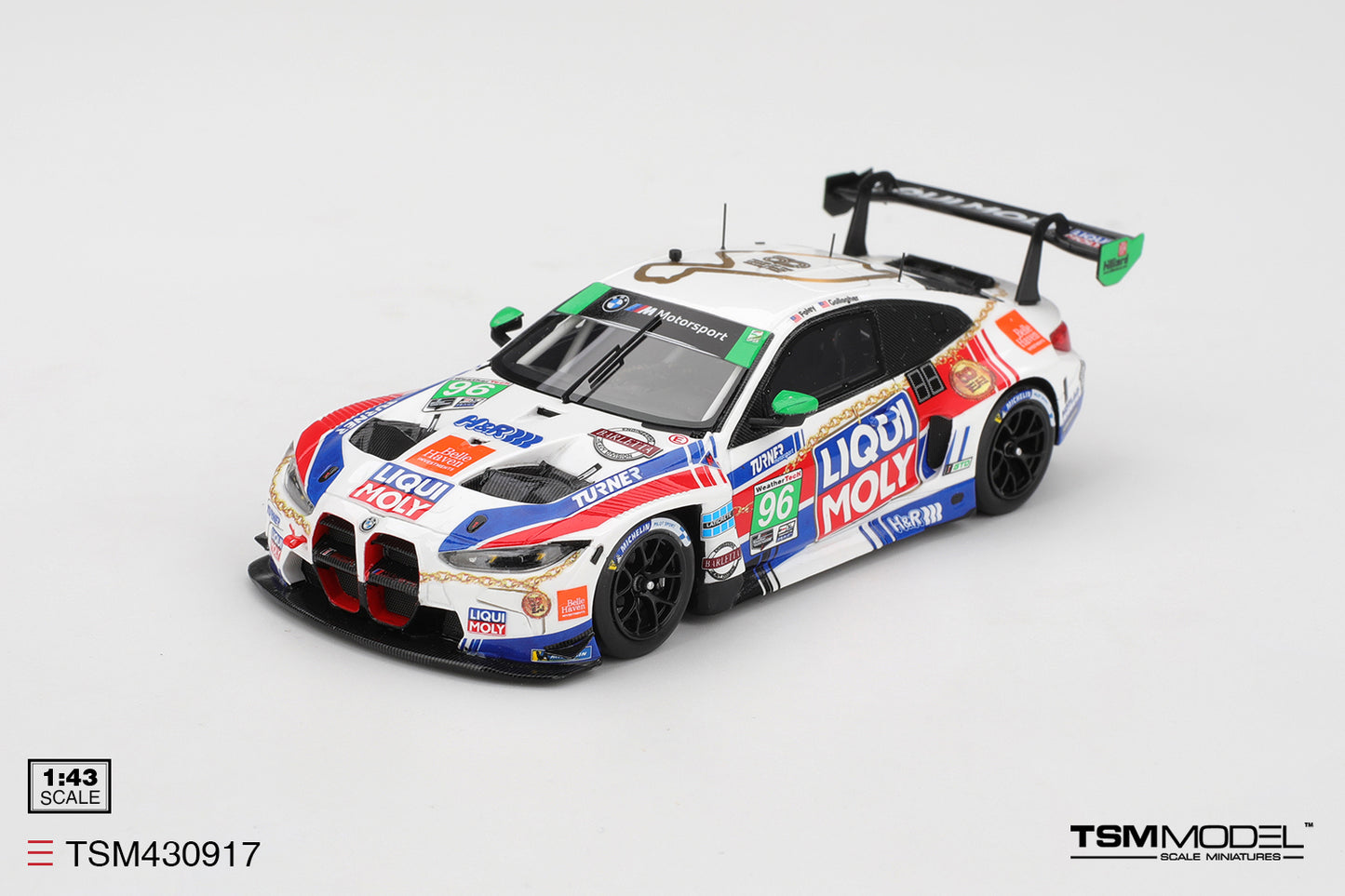 BMW M4 GT3 Evo No.96 Turner Motorsport 2025 IMSA Long Beach Gp