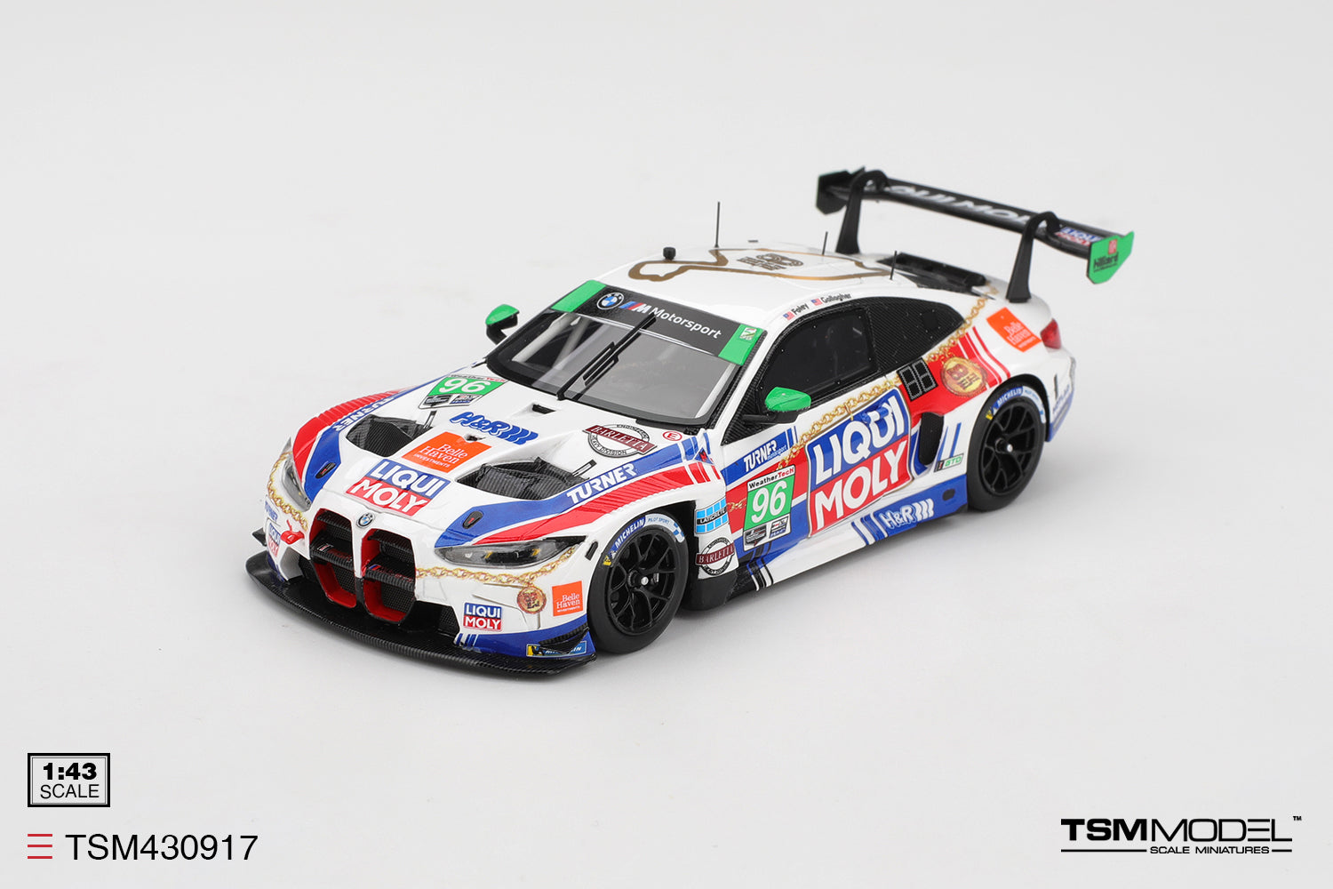 BMW M4 GT3 Evo No.96 Turner Motorsport 2025 IMSA Long Beach Gp