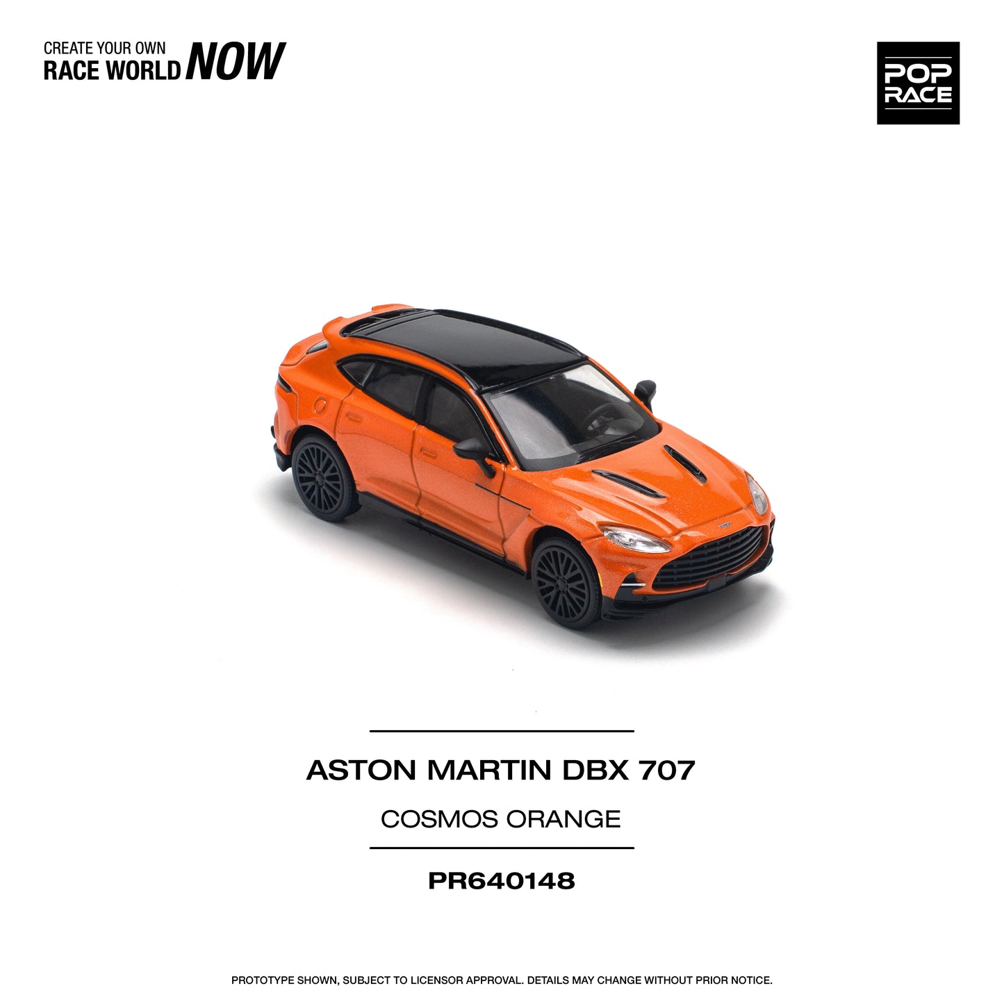 Aston Martin DBX 707 Cosmos Orange