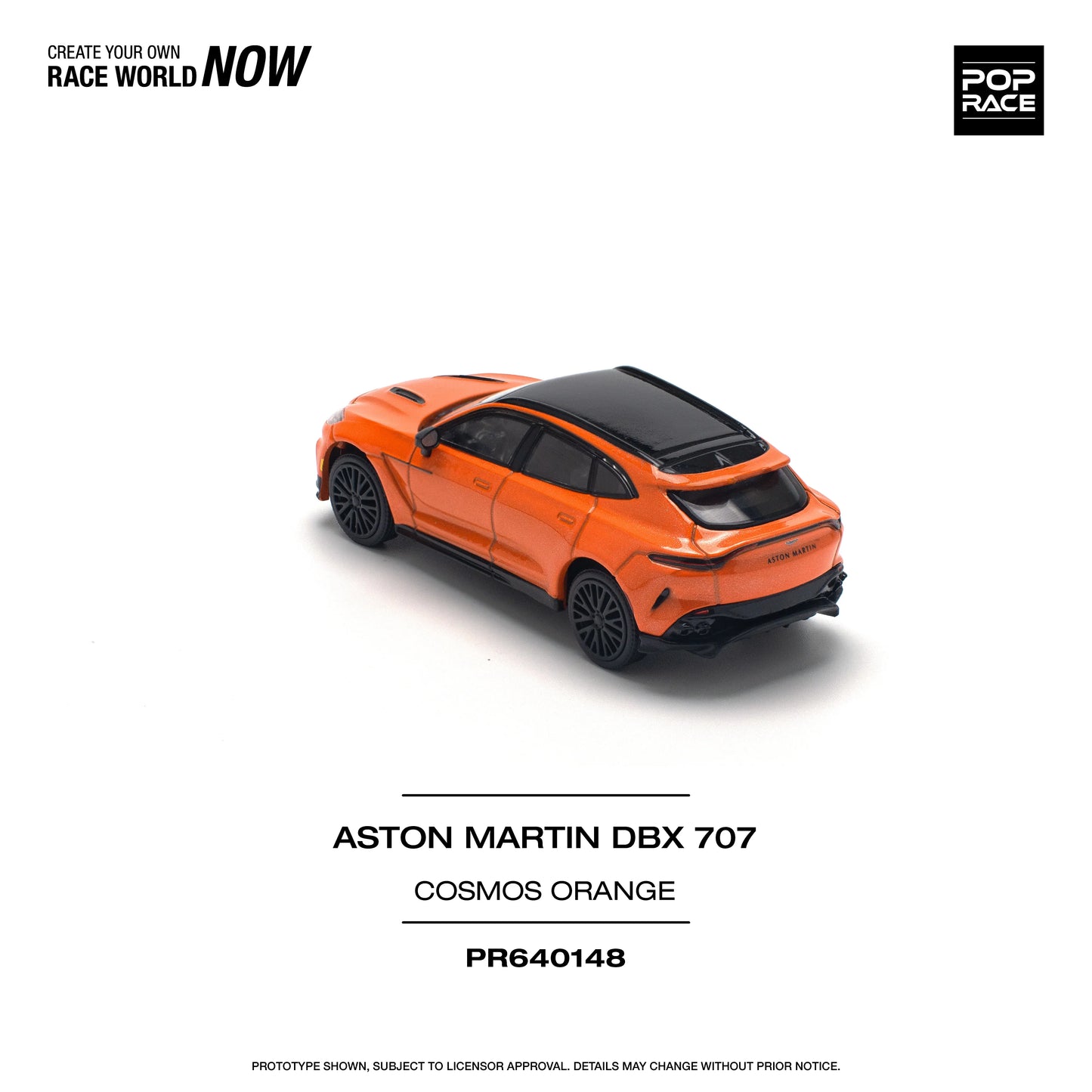 Aston Martin DBX 707 Cosmos Orange