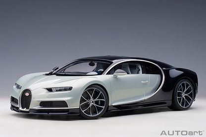 Bugatti Chiron Glacier White/Atlantic