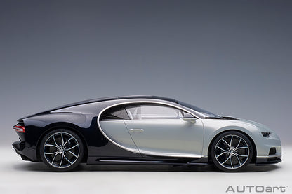 Bugatti Chiron Glacier White/Atlantic