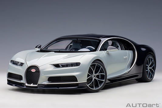 Bugatti Chiron Glacier White/Atlantic