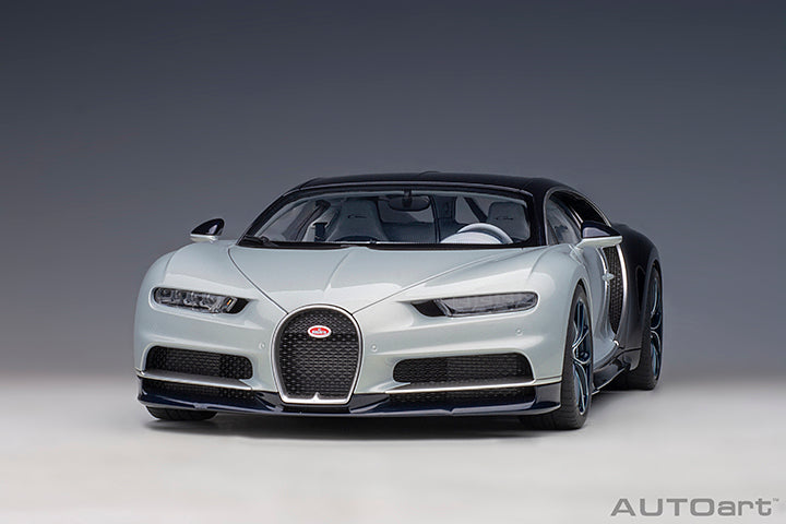 Bugatti Chiron Glacier White/Atlantic