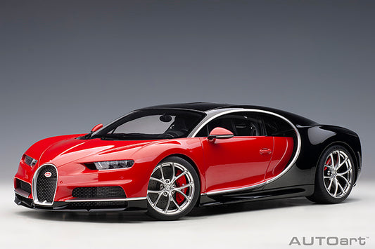Bugatti Chiron Italian Red/Nocturne B