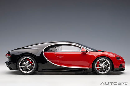 Bugatti Chiron Italian Red/Nocturne B