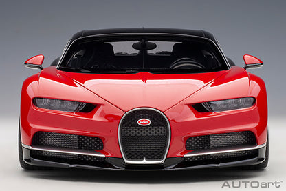 Bugatti Chiron Italian Red/Nocturne B