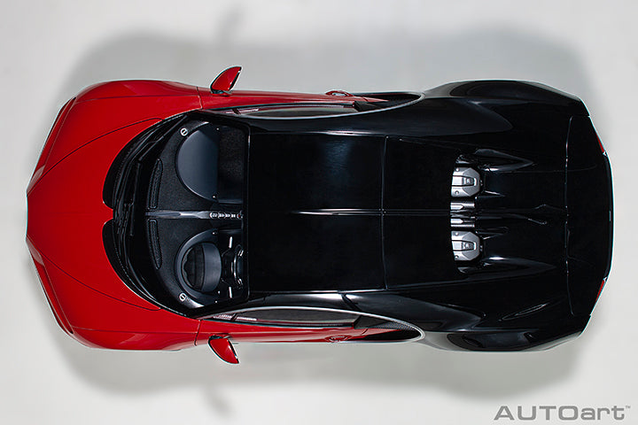 Bugatti Chiron Italian Red/Nocturne B