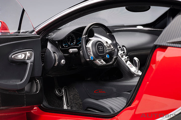 Bugatti Chiron Italian Red/Nocturne B