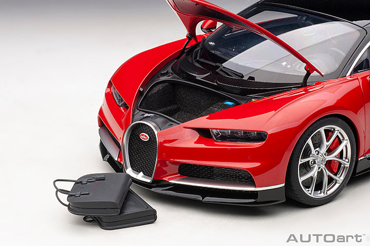 Bugatti Chiron Italian Red/Nocturne B