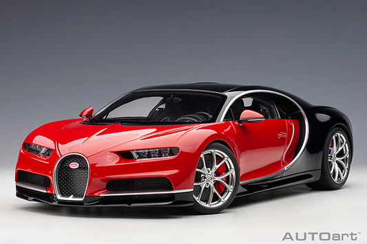Bugatti Chiron Italian Red/Nocturne B