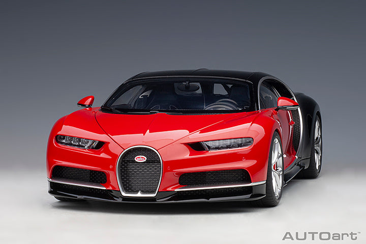 Bugatti Chiron Italian Red/Nocturne B