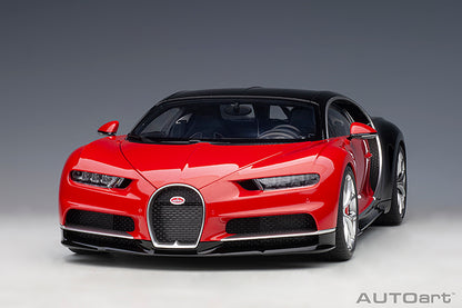 Bugatti Chiron Italian Red/Nocturne B