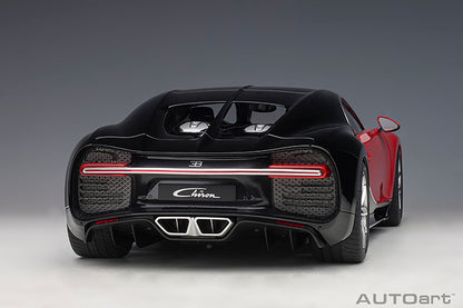 Bugatti Chiron Italian Red/Nocturne B