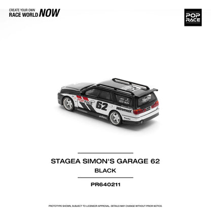 Nissan Stagea Simon's Garage #62 Black