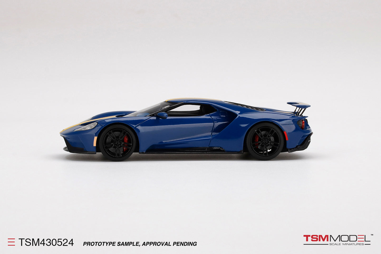 Ford GT Sunoco Blue with Yellow Stripe