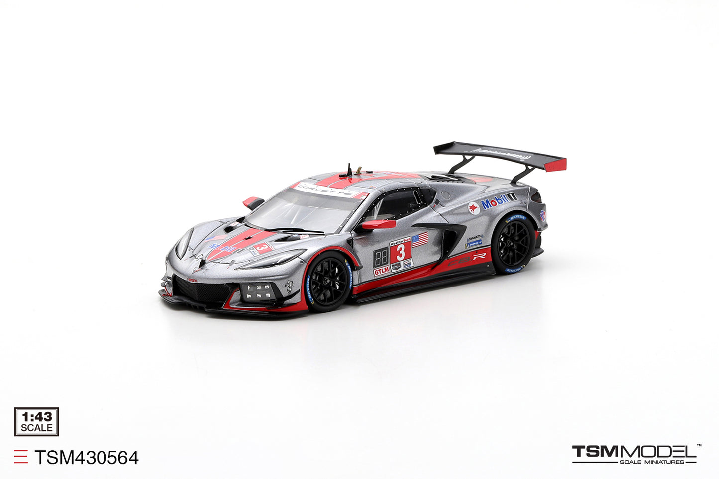 Chevrolet Corvette C8.R No.3 Corvette Racing IMSA 12 Hours of Sebring