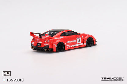 LB-Silhouette Works GT Nissan 35GT-RR Ver.1 Red/Black