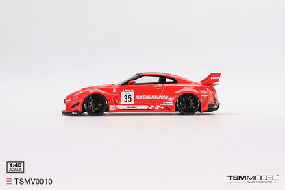 LB-Silhouette Works GT Nissan 35GT-RR Ver.1 Red/Black