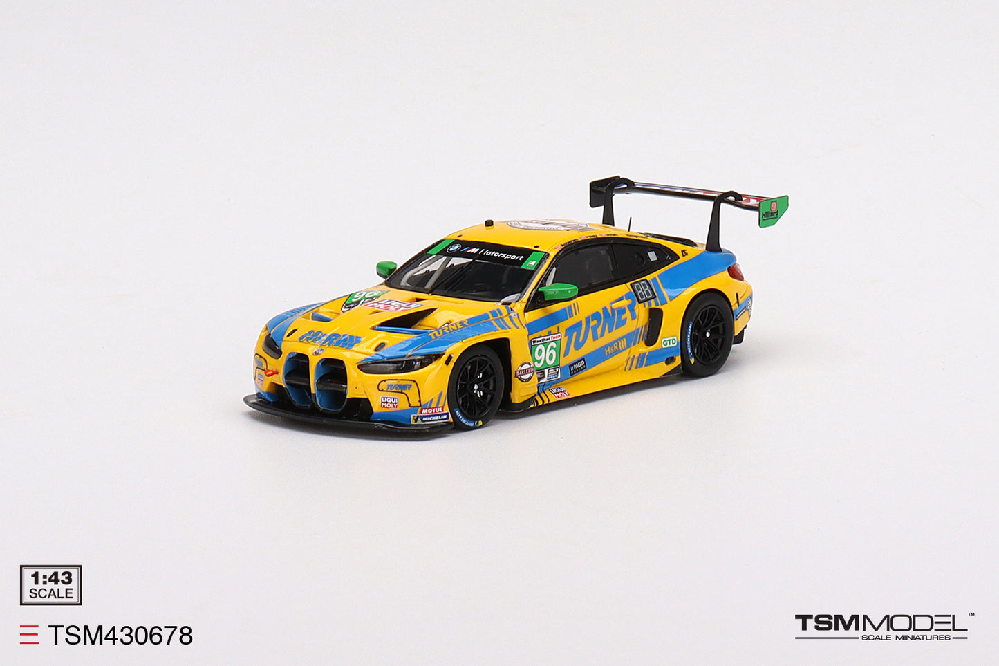 BMW M4 GT3 No.96 Turner Motorsport IMSA GTD