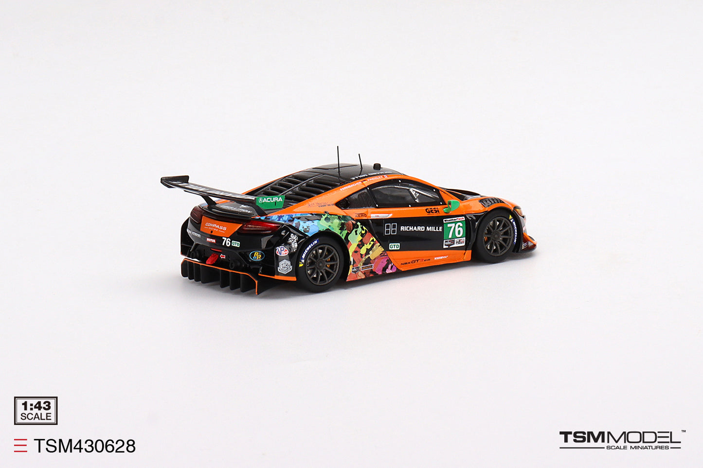 Acura NSX GT3 Evo No.76 Compass Racing IMSA