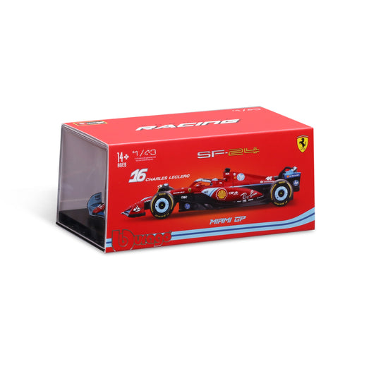 Ferrari F1 SF-24 No.16 Charles Leclerc Miami GP 2024
