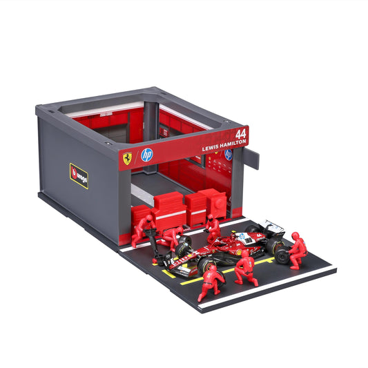 Ferrari SF-25 No.44 Lewis Hamilton Pit Pass Diorama