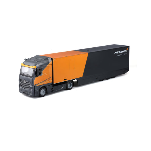 McLaren Racing Transporter with McLaren MCL38