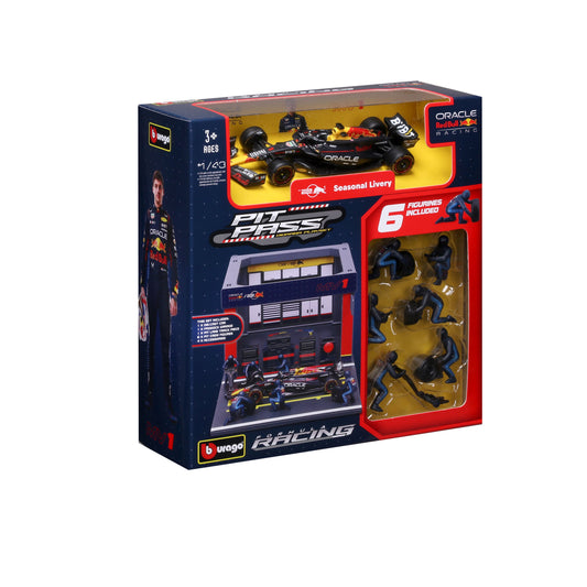 Red Bull RB19 No.1 Max Verstappen 2023 Pit Pass Set