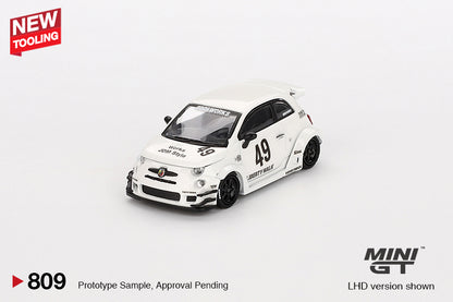 LB-Works x Abas Works Abarth 595 Gara White