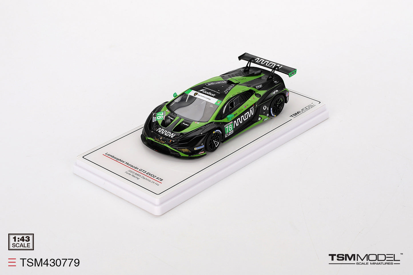 Lamborghini Huracán GT3 Evo2 No.78 Forte Racing IMSA