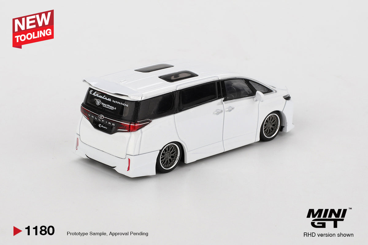 Toyota Vellfire 40 Kuhl White