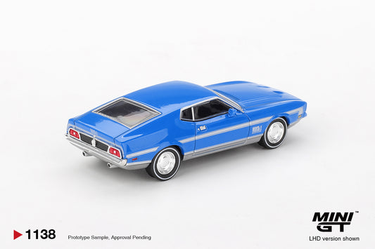 Ford Mustang Mach 1 Grabber Blue