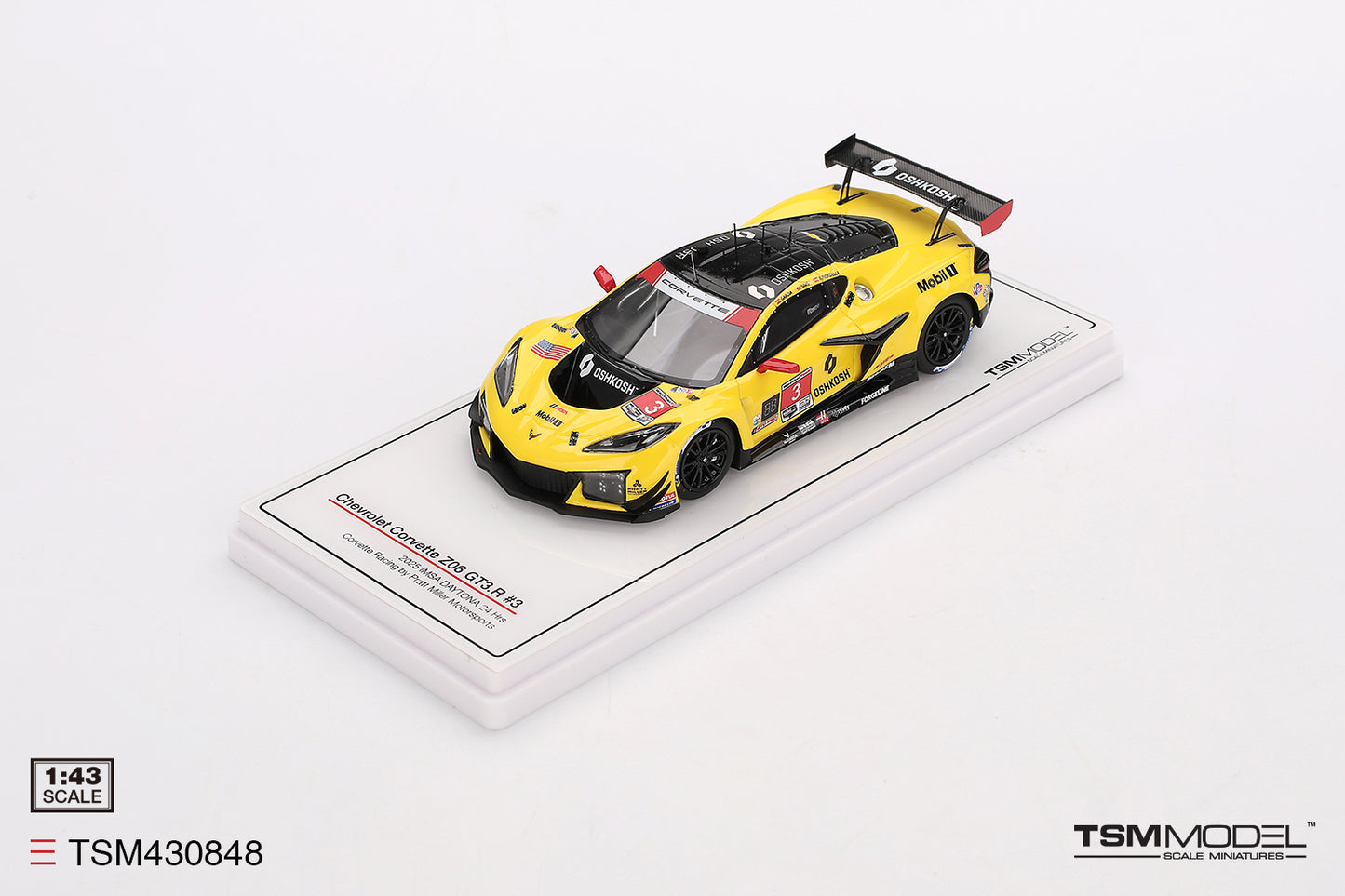 Chevrolet Corvette Z06 GT3.R No.3 Corvette Racing by Pratt Miller Motorsports IMSA