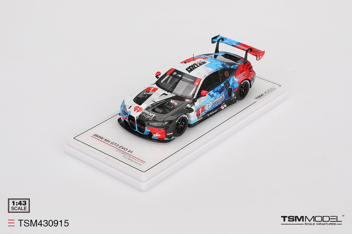 BMW M4 GT3 Evo No.1 Paul Miller Racing