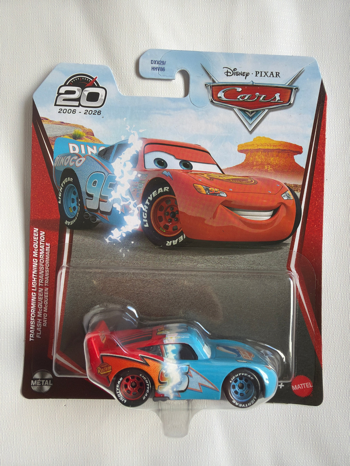 Transforming Lightning McQueen