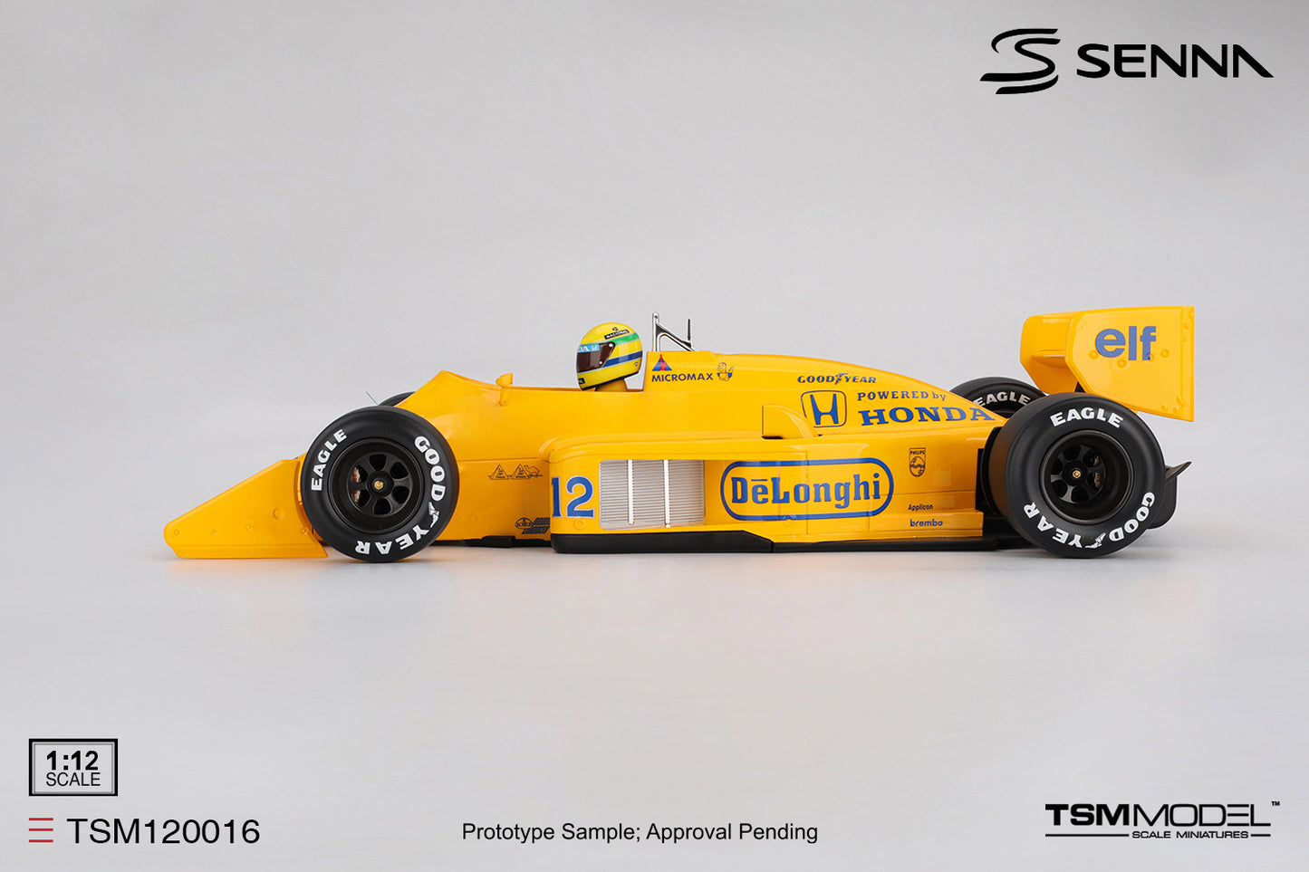 Lotus 99t No.12 Ayrton Senna 1987 Monaco Grand Prix Winner