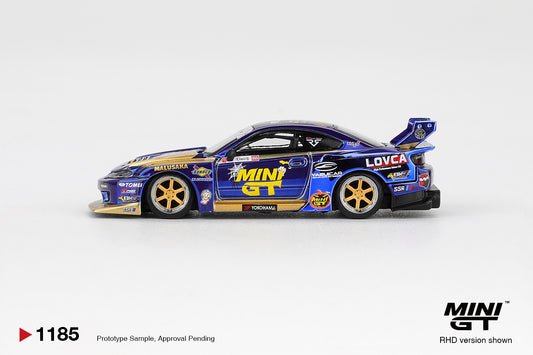 Nissan LB-Super Silhouette S15 Silvia No.555 Team Mini GT Liberty Walk Formula Drift