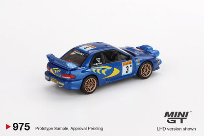 Subaru Impreza WRC98 1998 Rally Monte-Carlo 3rd Place #3