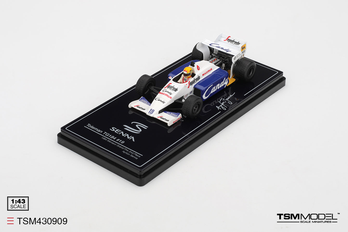 Toleman TG184 No.19 Ayrton Senna, 1984 Monaco Grand Prix