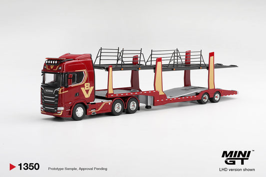 Scania 770S A6X4NA Car Transporter V8 50th Anniversary