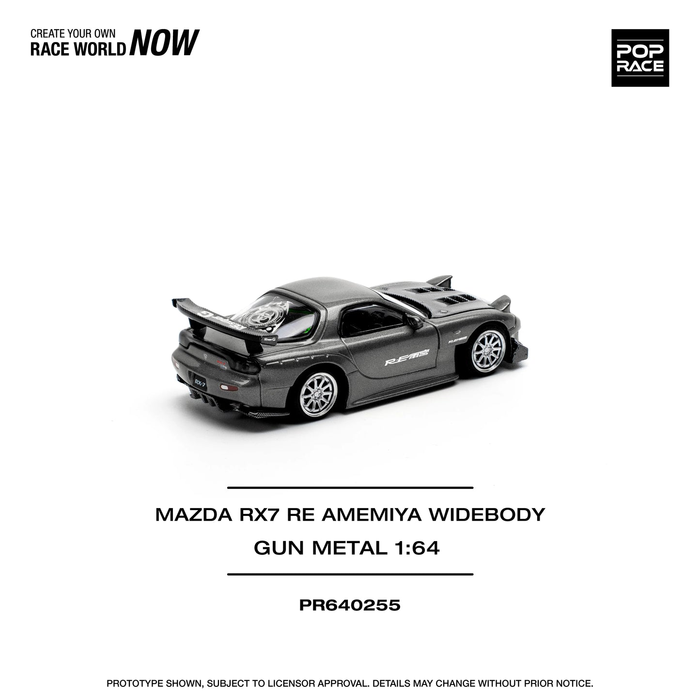 Mazda RX7 Re-Amemiya Gun-Metal