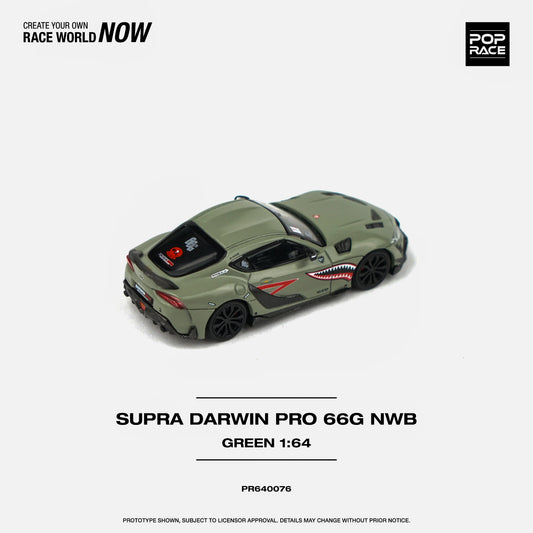 Toyota Supra A90 Darwin Pro 66G NWB Green