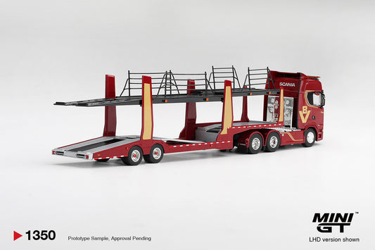Scania 770S A6X4NA Car Transporter V8 50th Anniversary