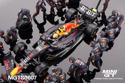 Oracle Red Bull RB18 No.1 M.Verstappen Abu Dhabi GP F1 Pit Crew Set