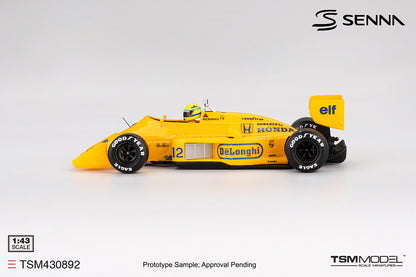 Lotus 99T No.12 Ayrton Senna Monaco Grand Prix Winner