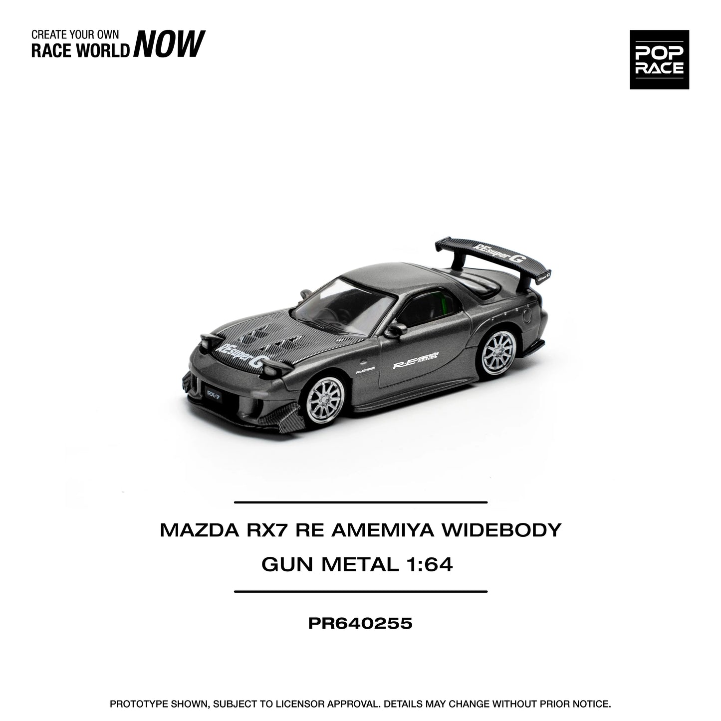 Mazda RX7 Re-Amemiya Gun-Metal