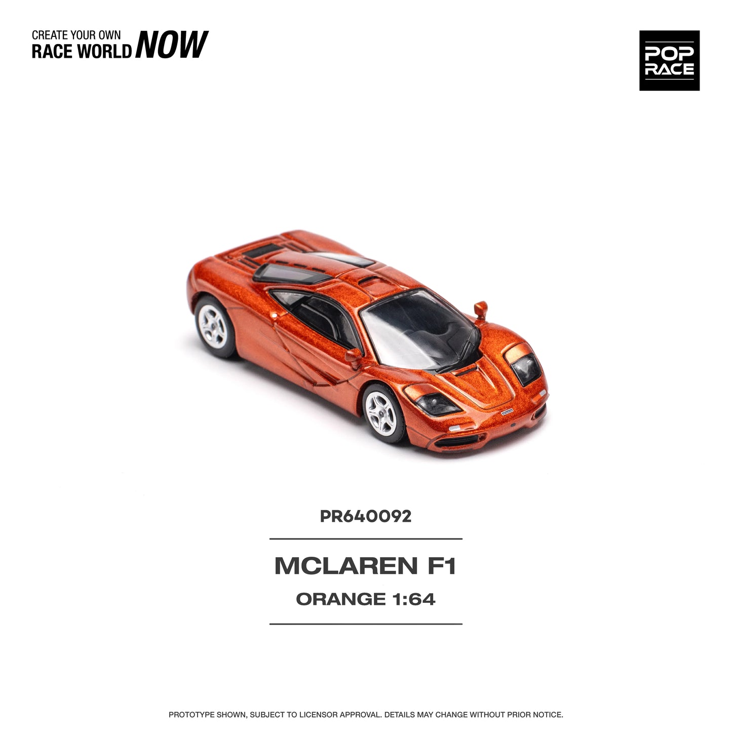 McLaren F1 Orange