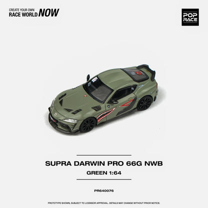 Toyota Supra A90 Darwin Pro 66G NWB Green