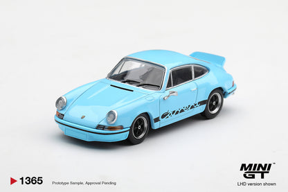 Porsche 911 Carrera RS 2.7 Gulf Blue with Black Livery